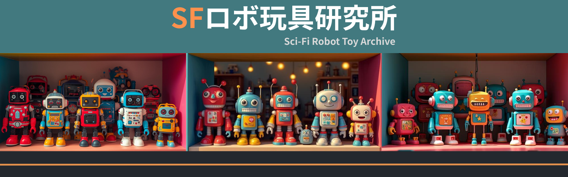 SFロボ玩具研究所 / Sci-Fi Robot Toy Archive